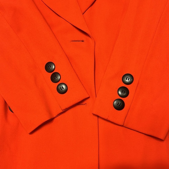 ESCADA by Margaretha Ley vintage blazer size 38 red - Picture 4 of 7
